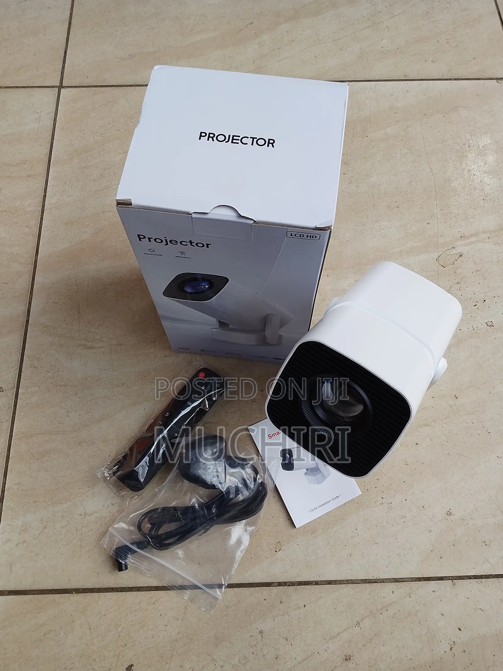F800 Projector Mini Hd Video Projector Wireless Wifi Home Led Portable