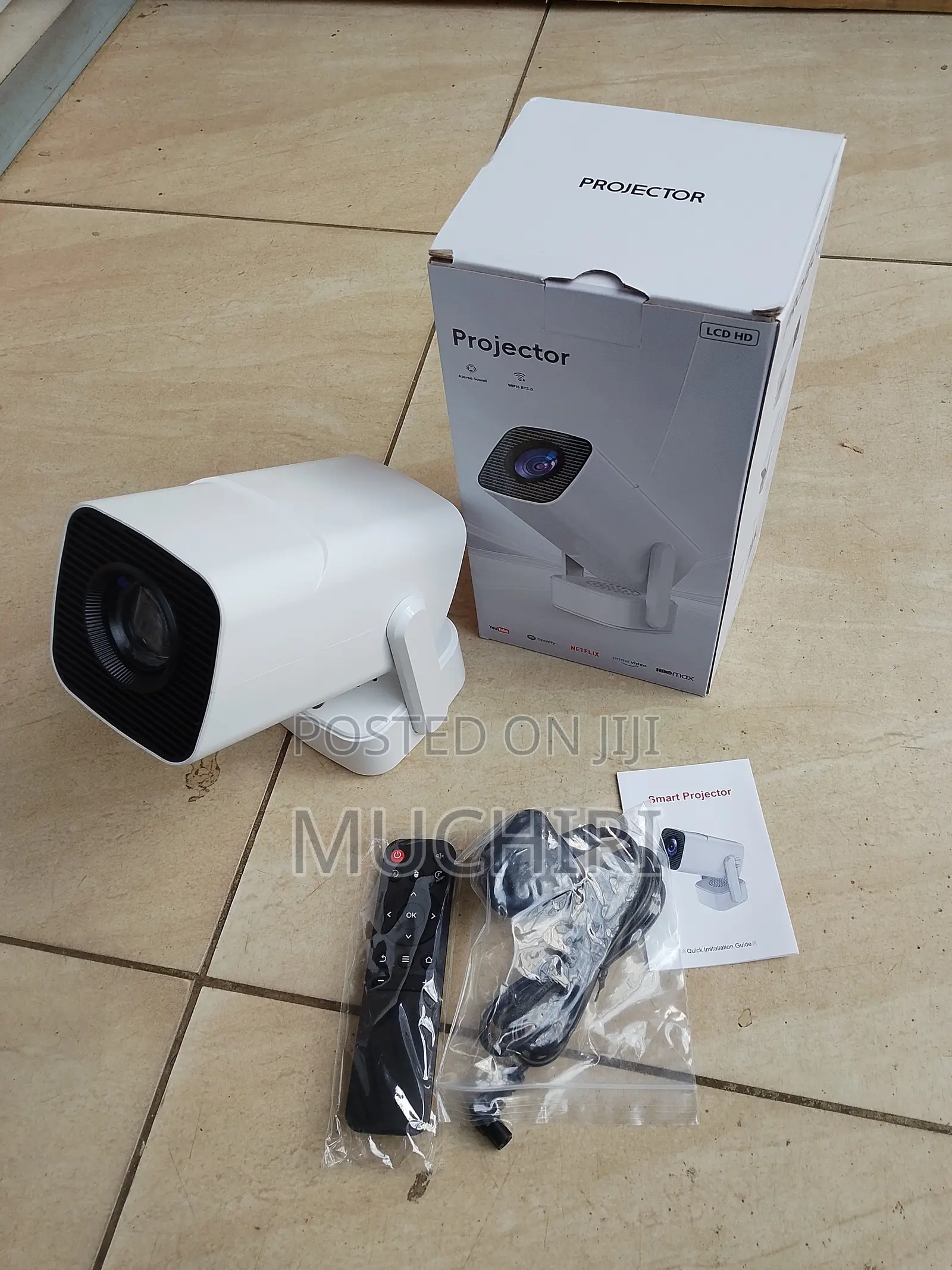 New Model Projector F800 Wifi Hd 1080p Speaker Portable Projector