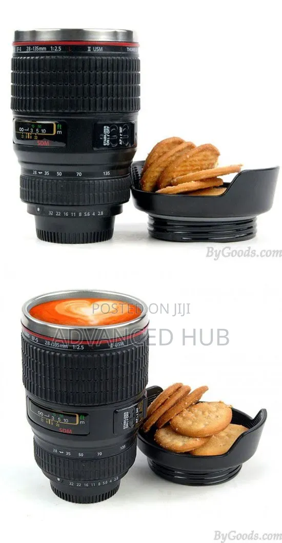 Creative Insulated Travel Camera Mug