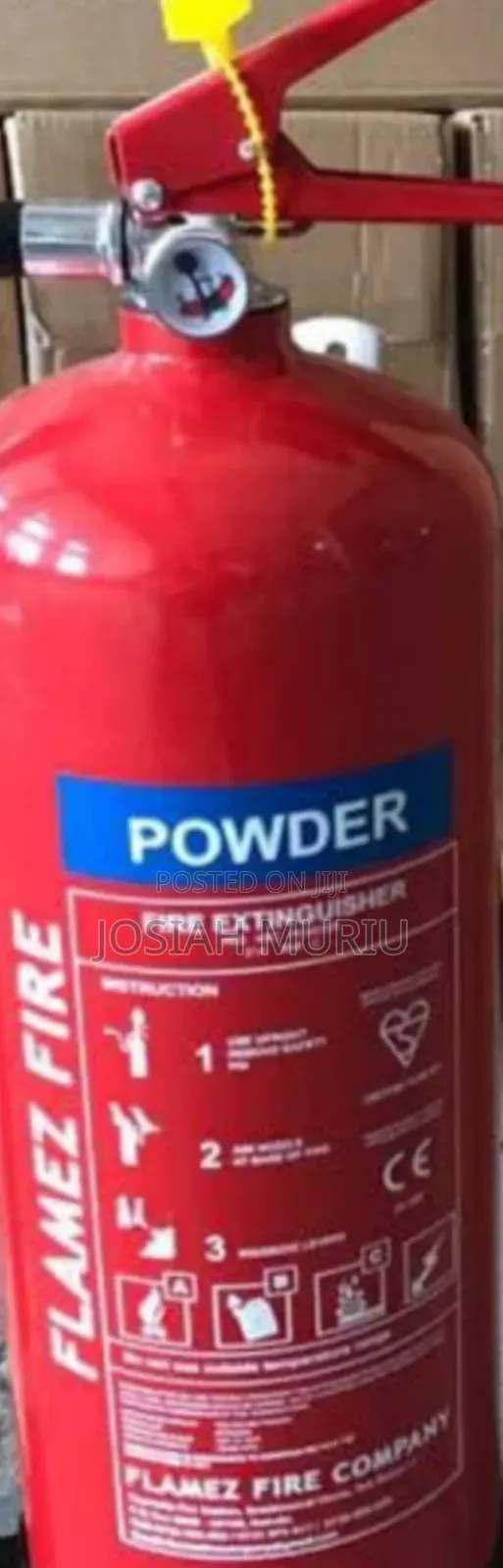6kg Dry Powder Fire Extinguisher
