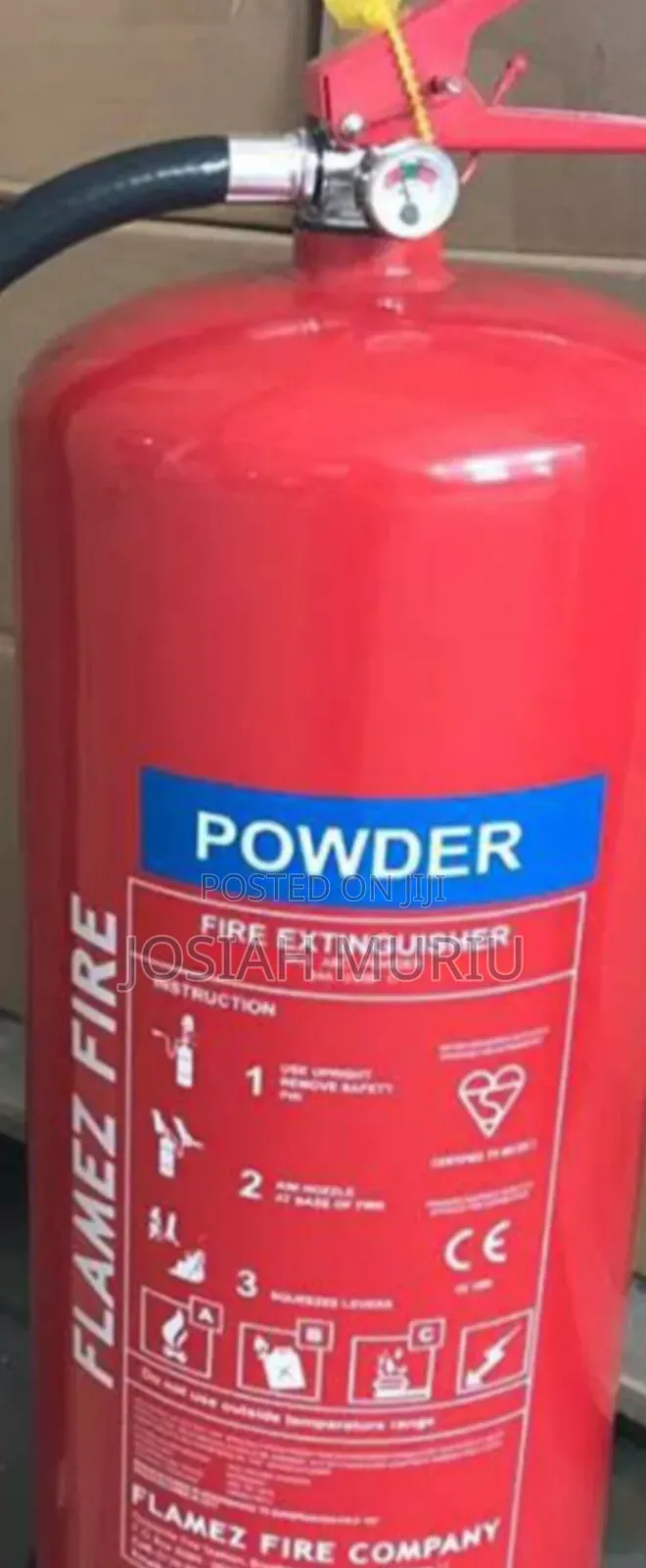 2kg Dry Powder Fire Extinguisher
