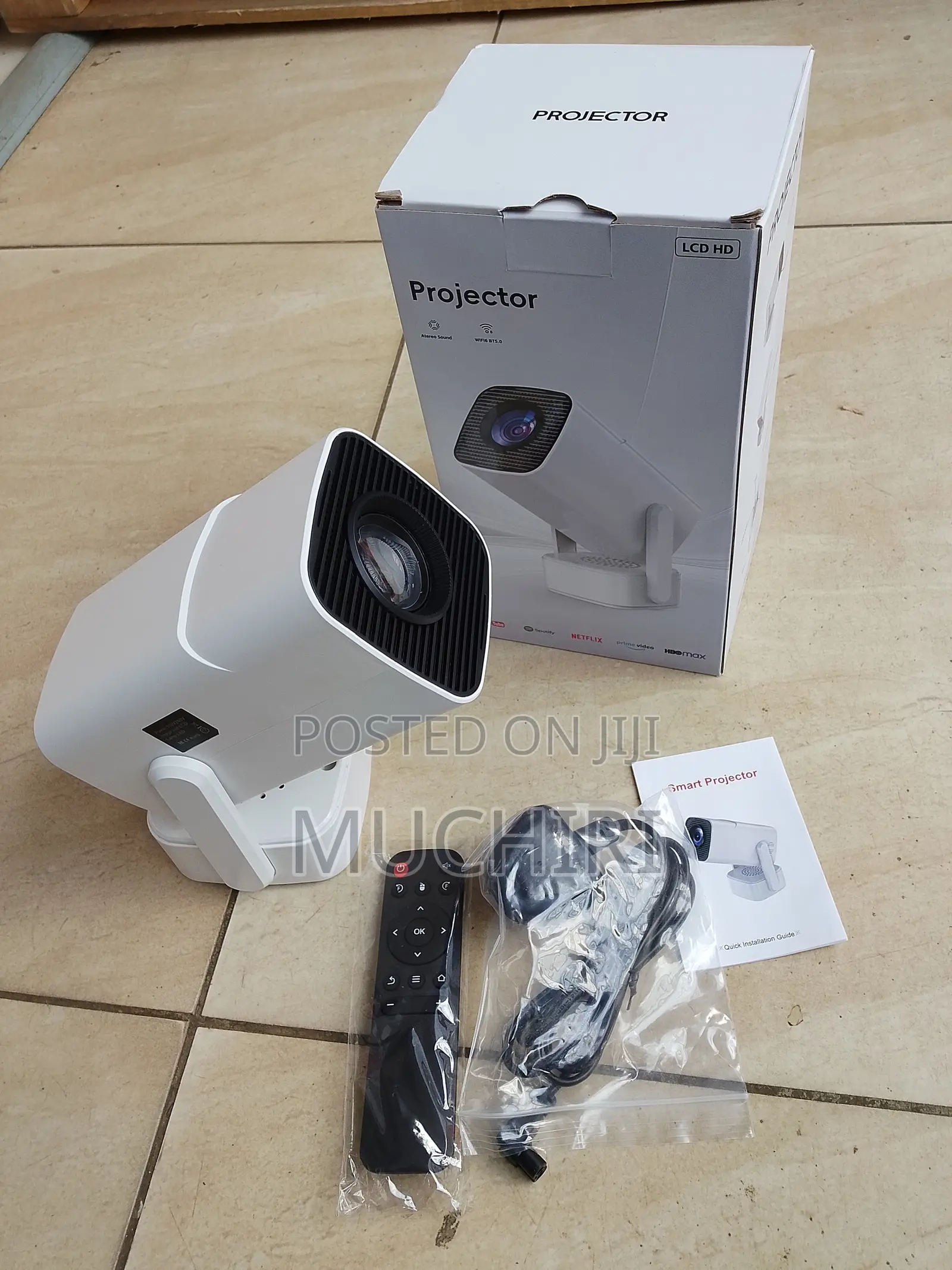 F800 Portable Led Projector Android Smart Wifi Projector Home Theater