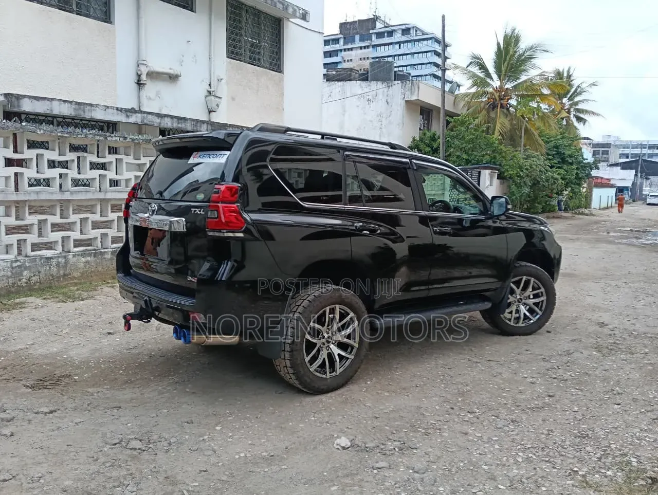 Toyota Land Cruiser Prado 2021 Matt Black