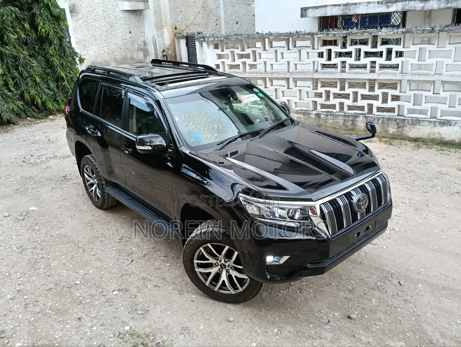 Toyota Land Cruiser Prado 2021 Matt Black