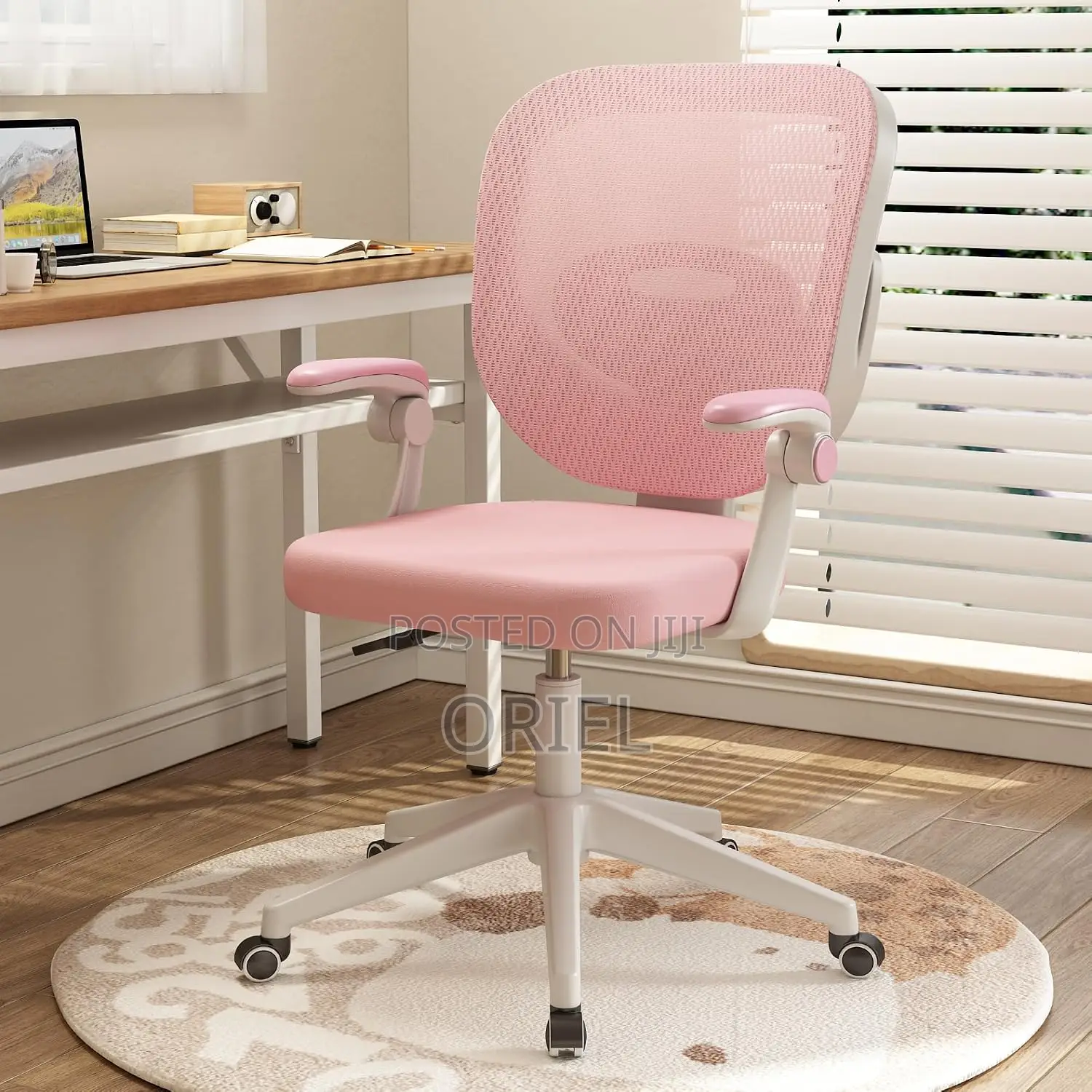 Office Chair : Pink Kids Study Desk Chair