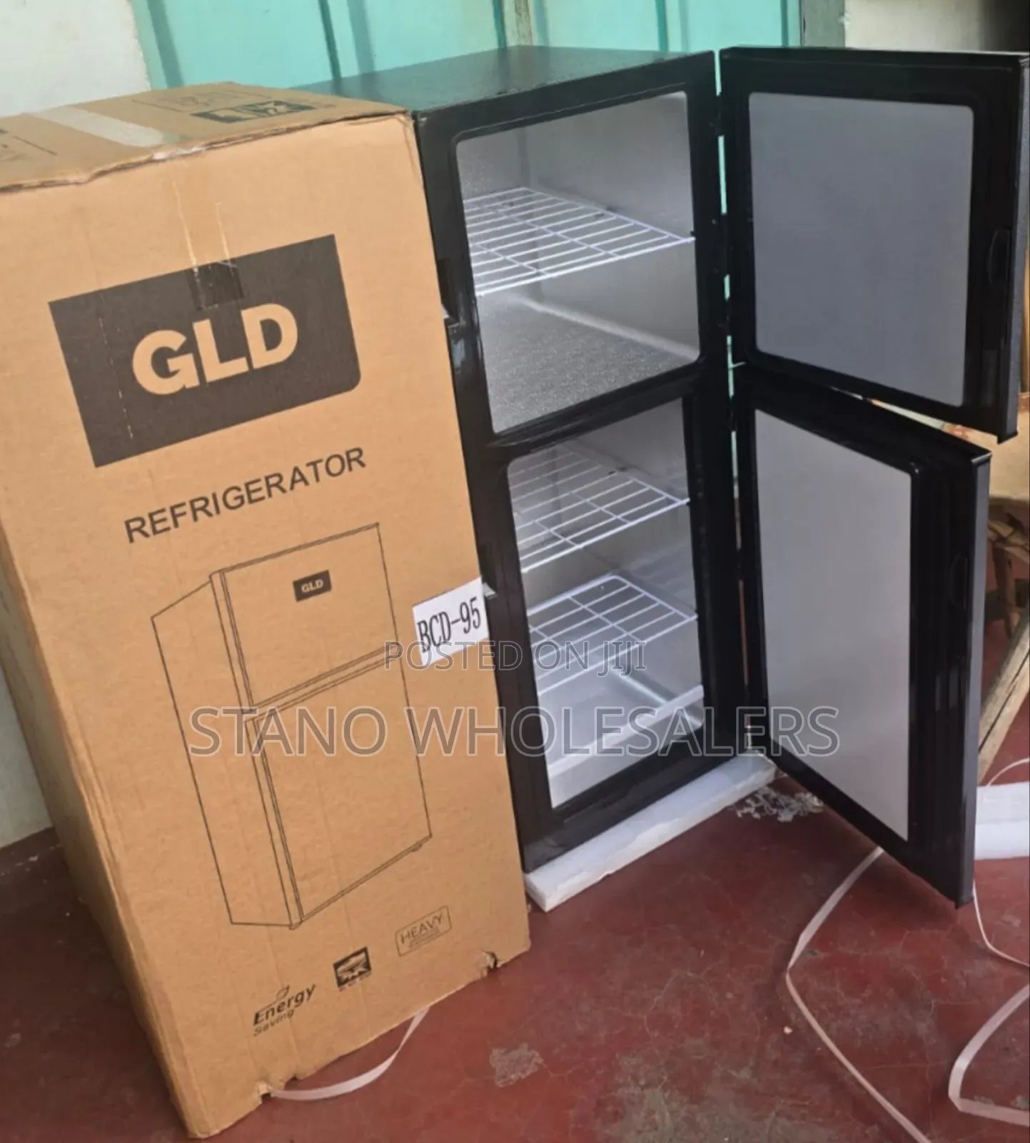 GLD 95l Double Door Fridge