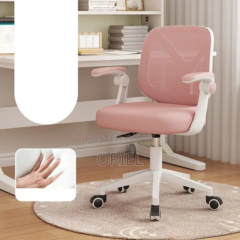 Office Chair : Pink Kids Study Desk Chair