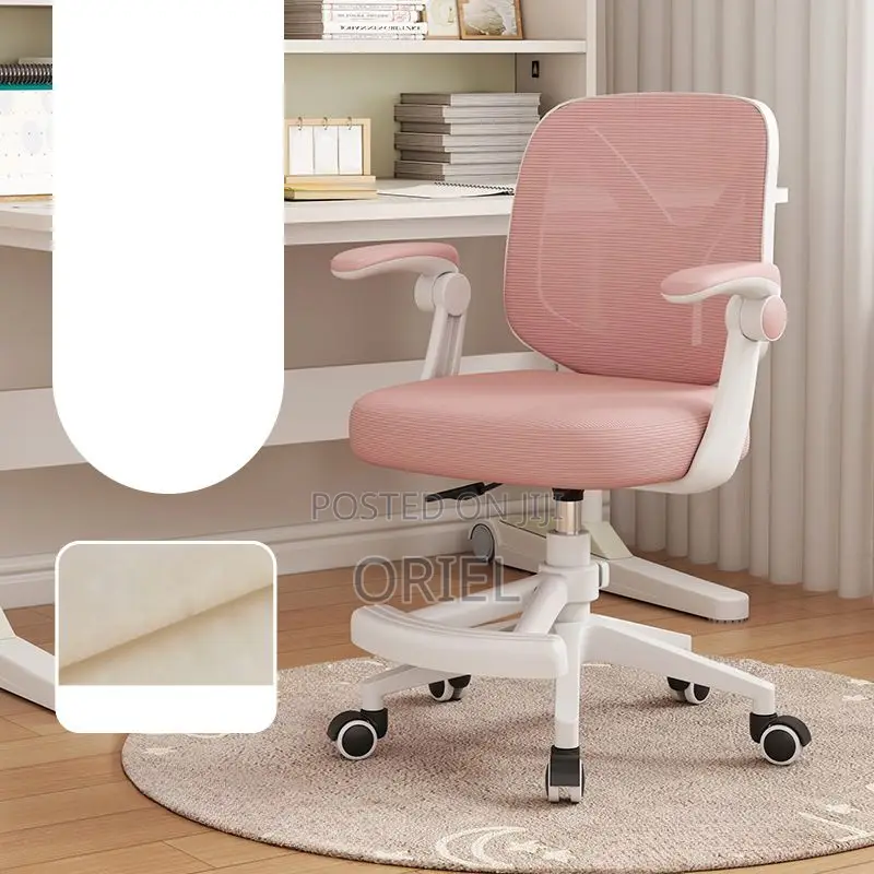 Office Chair : Pink Kids Study Desk Chair