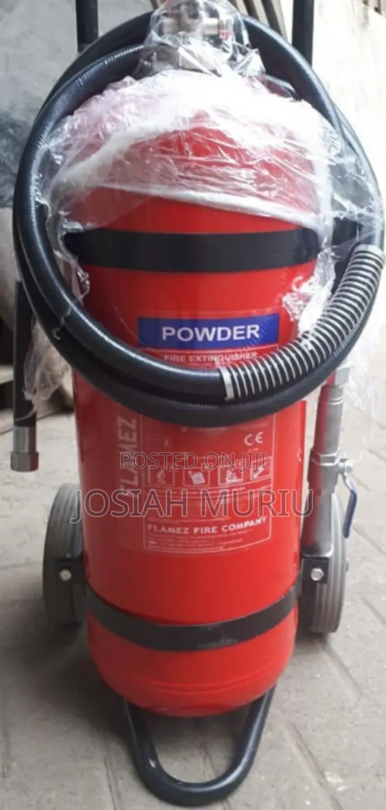 50kg Powder Trolley Fire Extinguisher