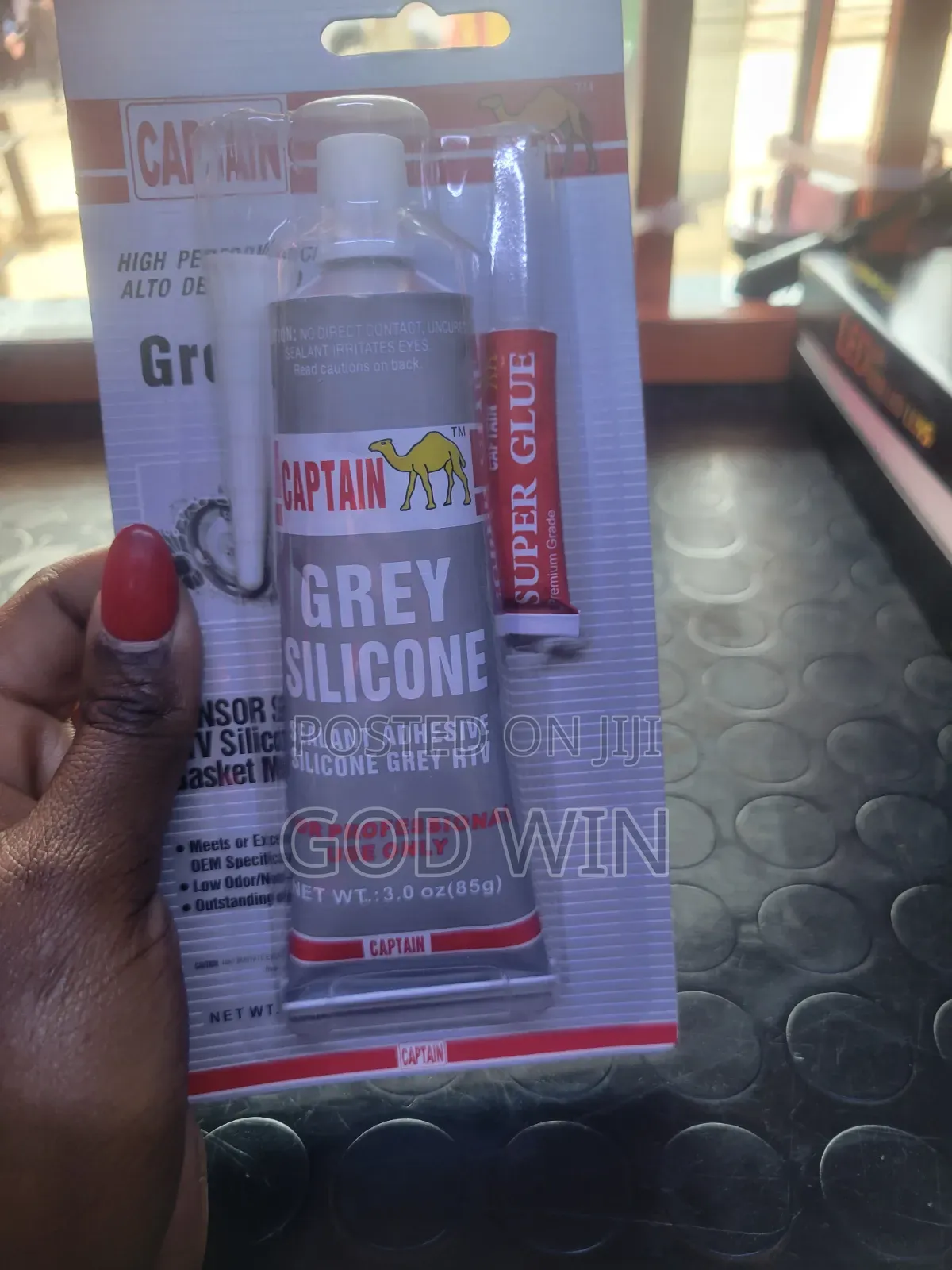 Silicone Grey Black Clear