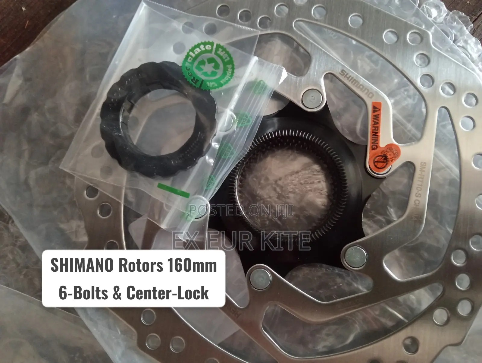 Shimano 160mm Rotors Brake Disk, 6-Bolts and Center-Lock
