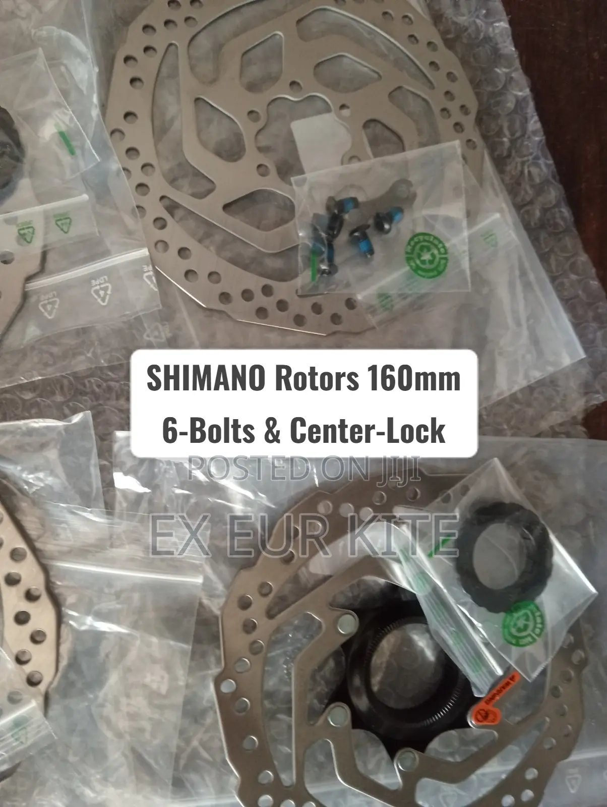 Shimano 160mm Rotors Brake Disk, 6-Bolts and Center-Lock