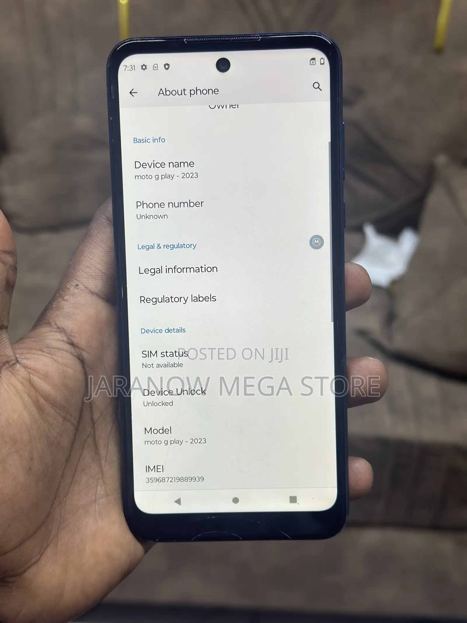 Motorola Moto G Play (2023) 32 GB Blue