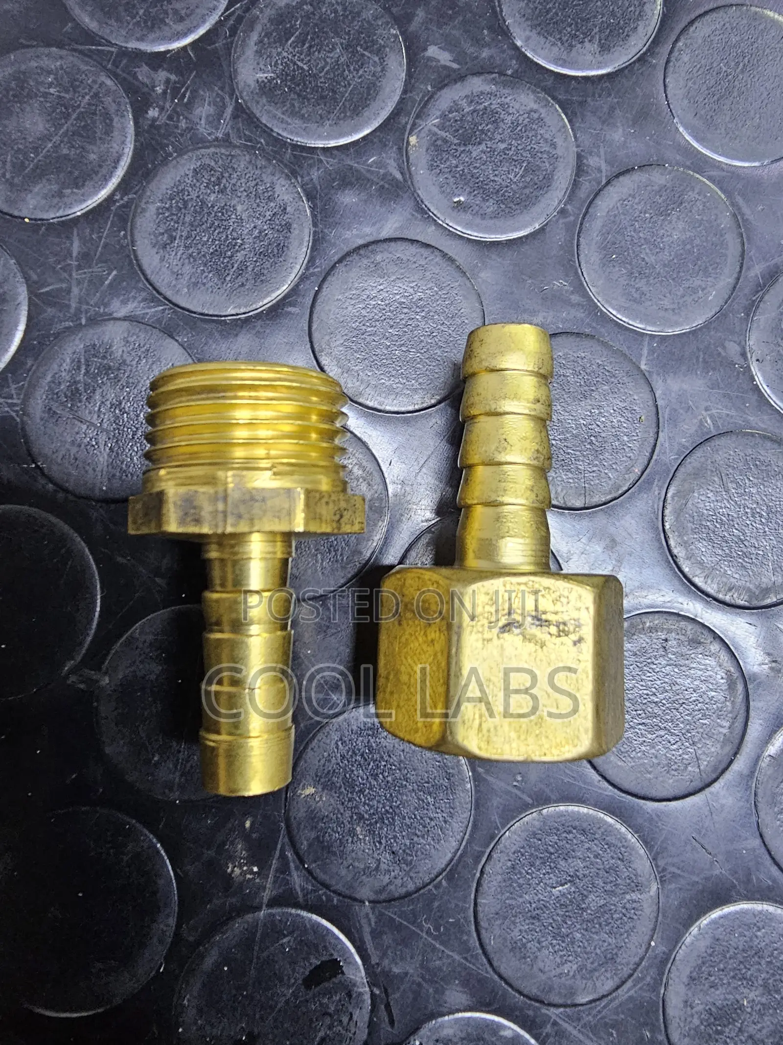 Brass Gas (Barb Hose) Connector Male,female