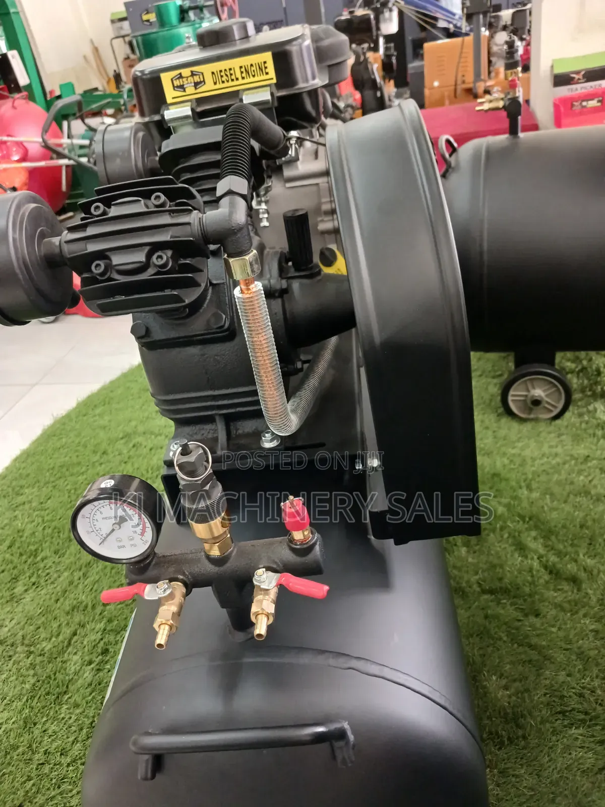 Hisaki Air Compressor 200l Dual