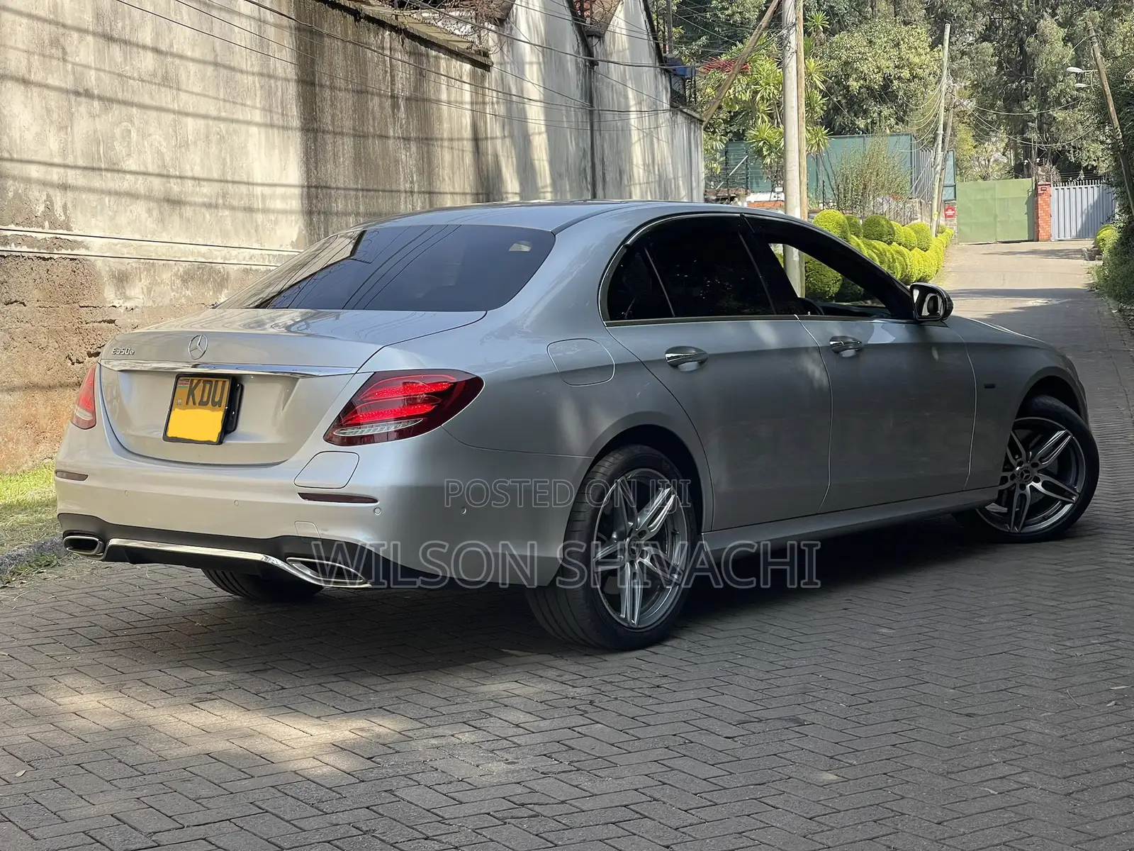 Mercedes-Benz E350e 2018 Silver