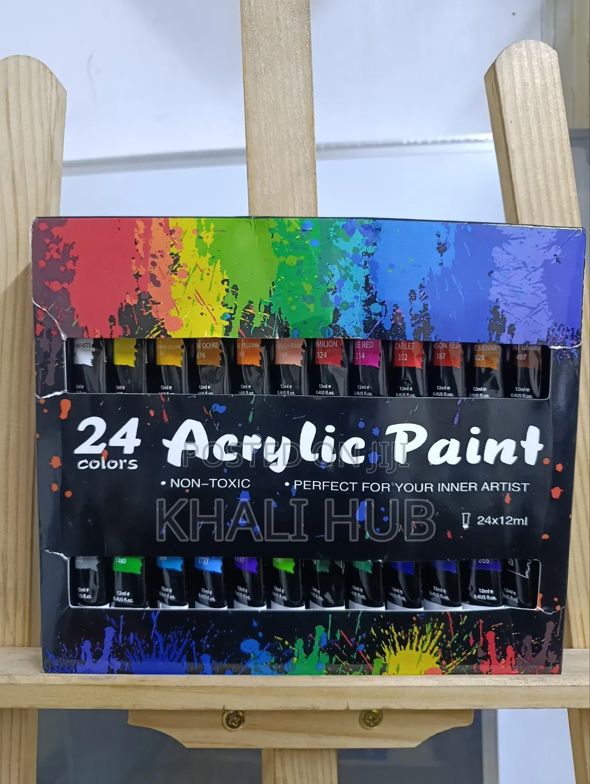 Acrylic Set24 PCS Acrylic Paint Set 12ml – Professional Artist Colours