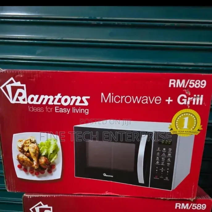 Ramtons 23Litres RM589 Microwave With Grill RM589 (SILVER)