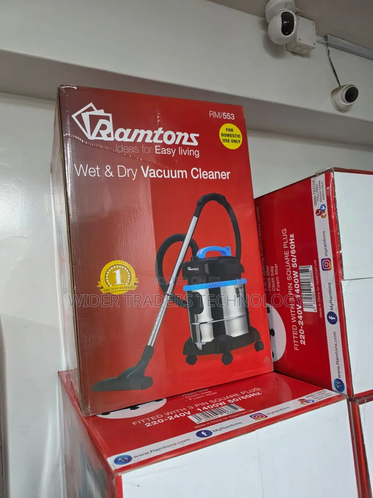 Ramtons Wet and Dry Vacuum Cleaner.