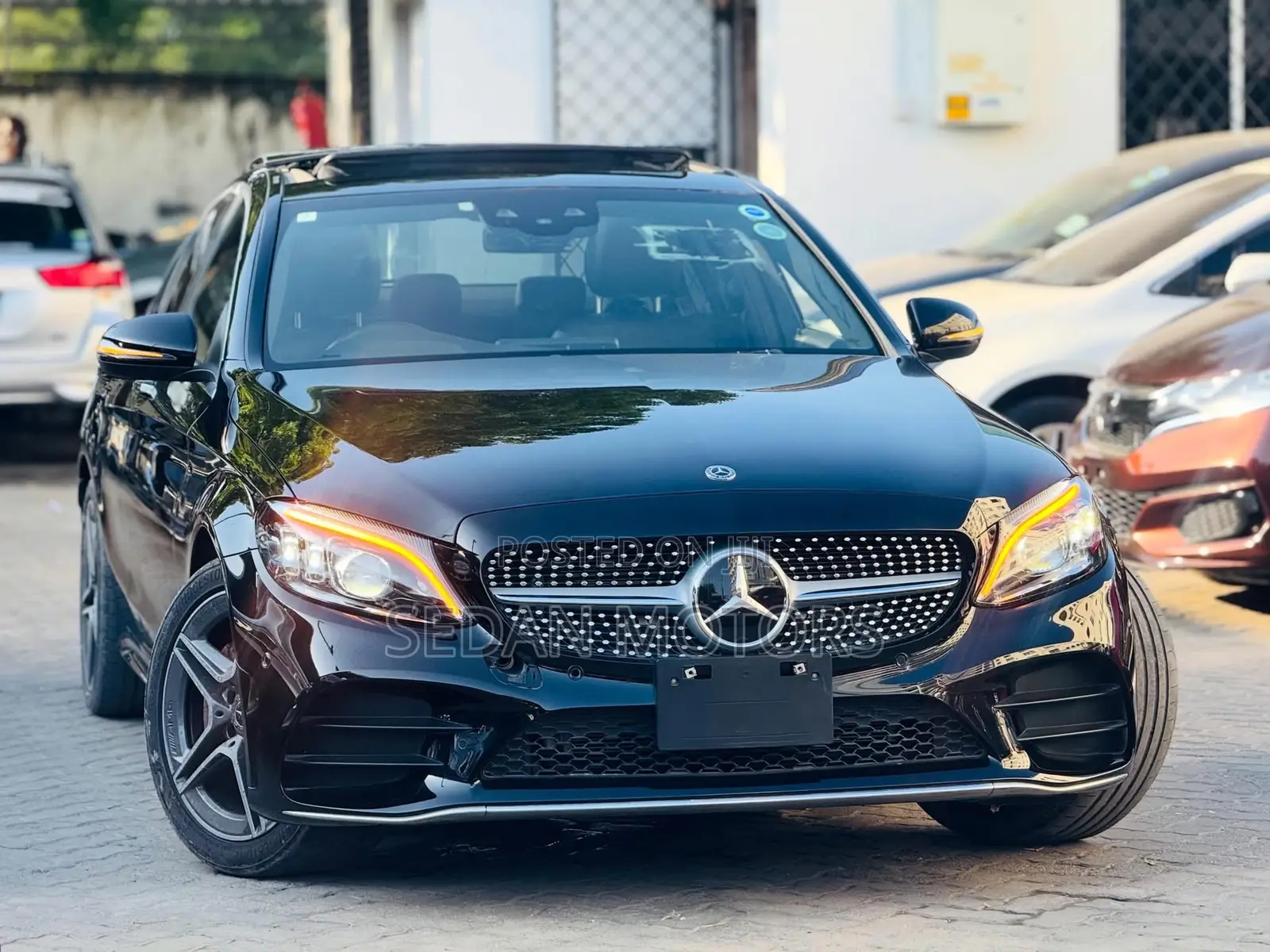 Mercedes-Benz C200 2019 Matt Black