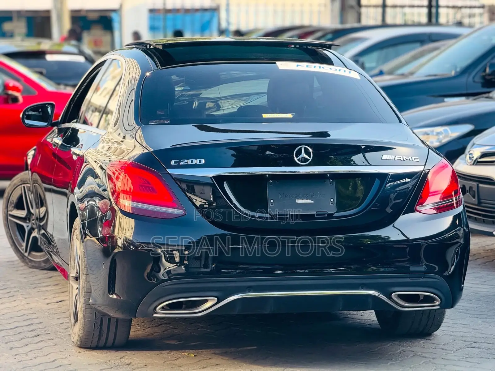 Mercedes-Benz C200 2019 Matt Black