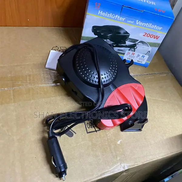 360° Adjustable Auto Car Heater Heating Hot Cool Fan Windscreen