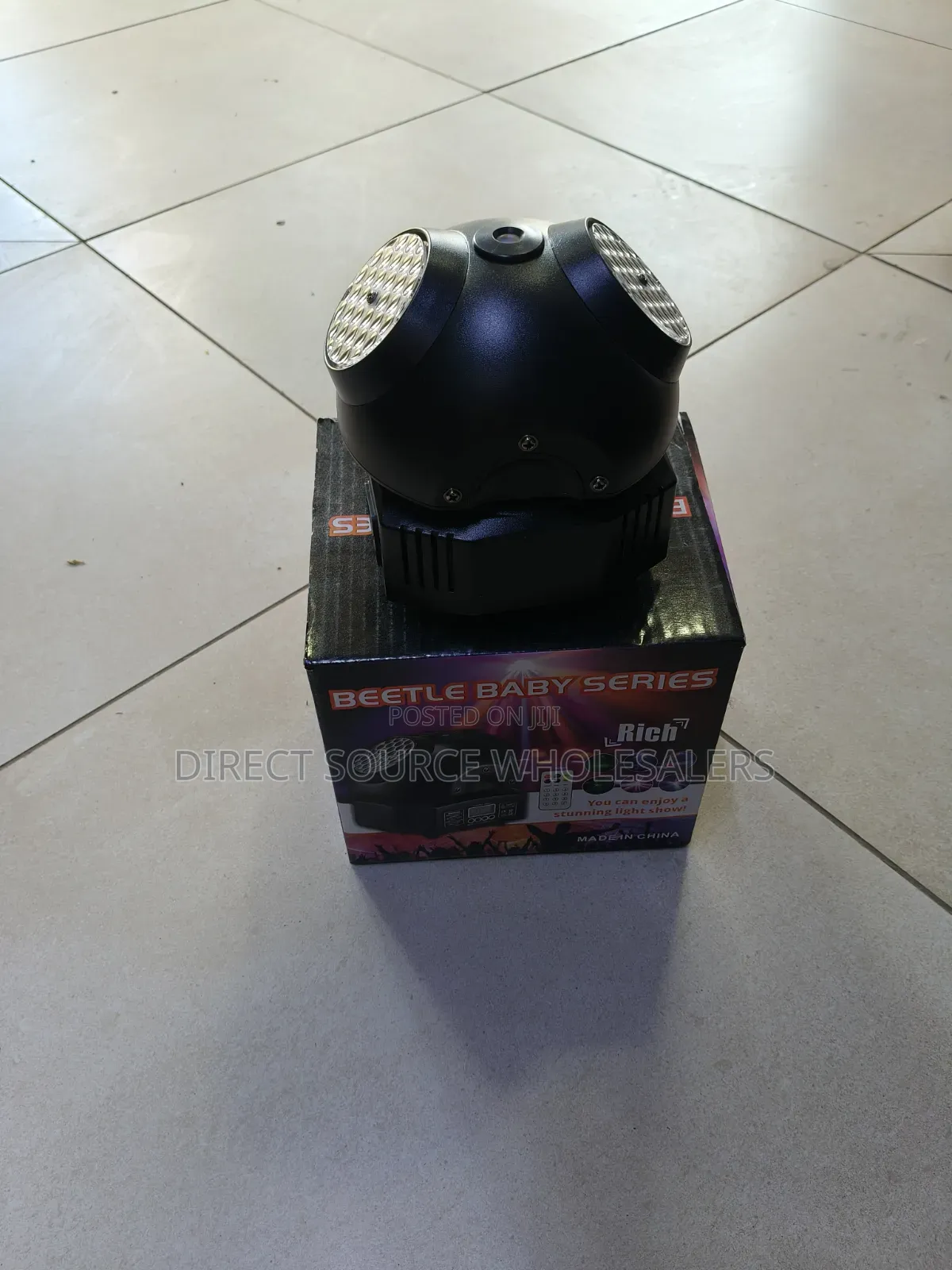 DMX512 LED Moving Head Stage Light for Church Wedding Decorations.
