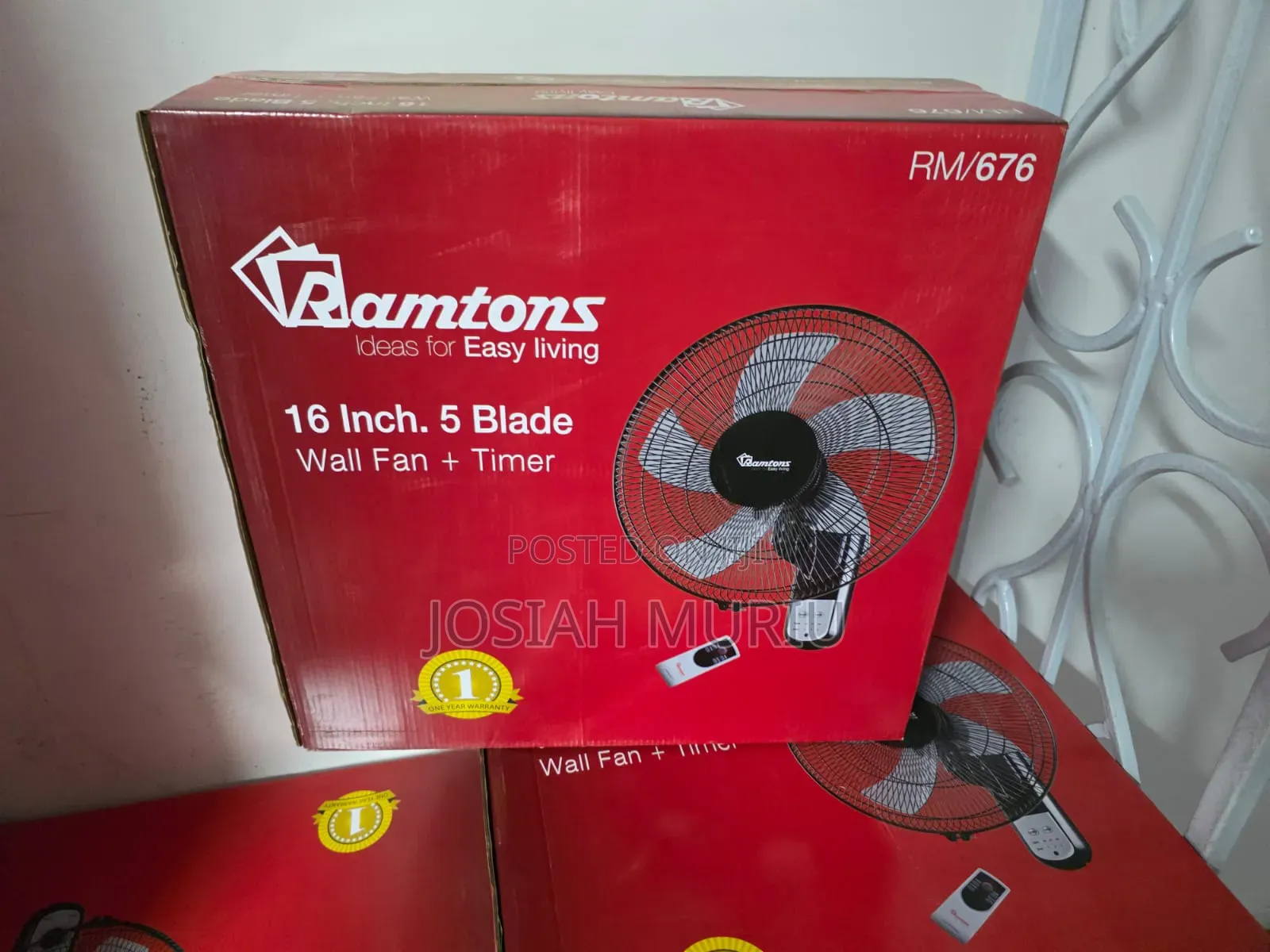 Ramtons RM/676 16 Inch Standing Fan