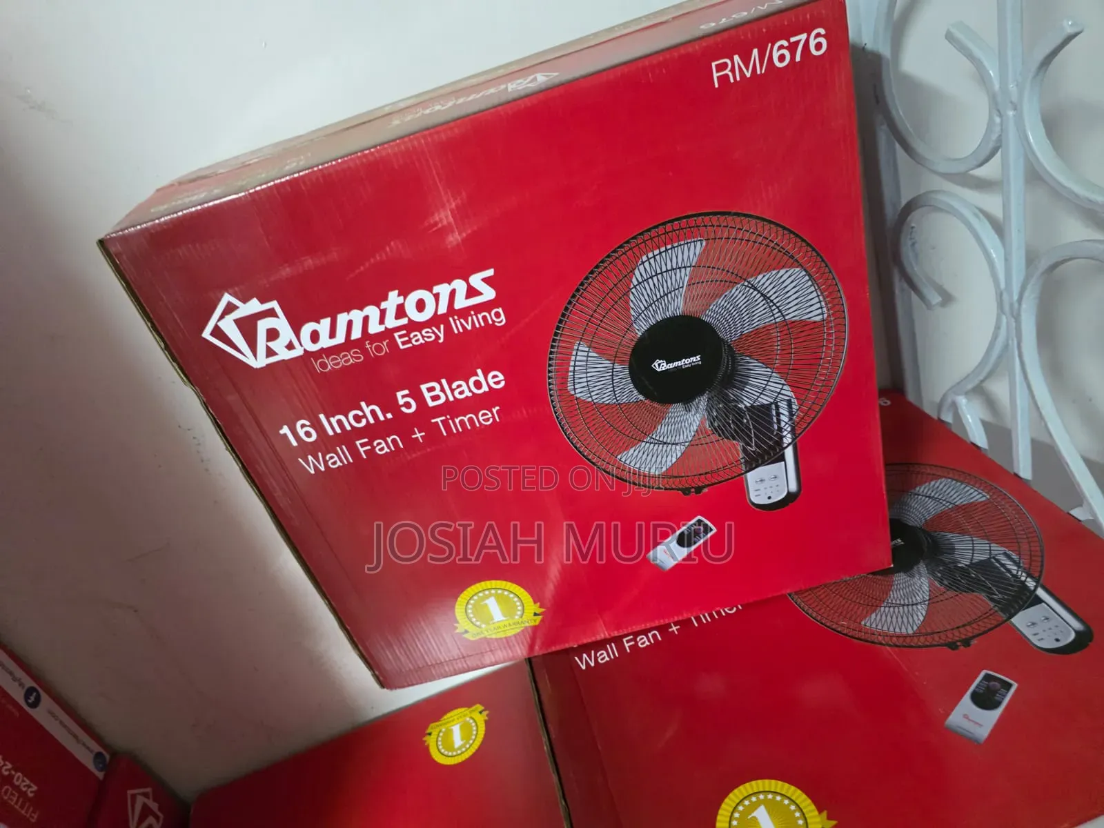 Ramtons RM/676 16 Inch Standing Fan