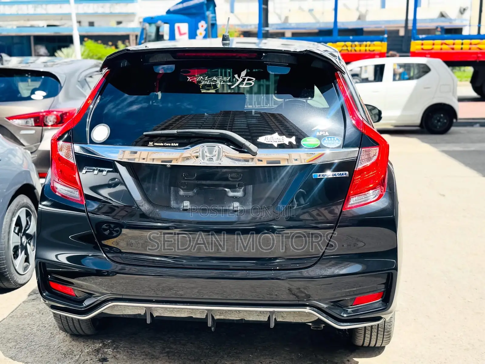 Honda Fit 2019 Matt Black