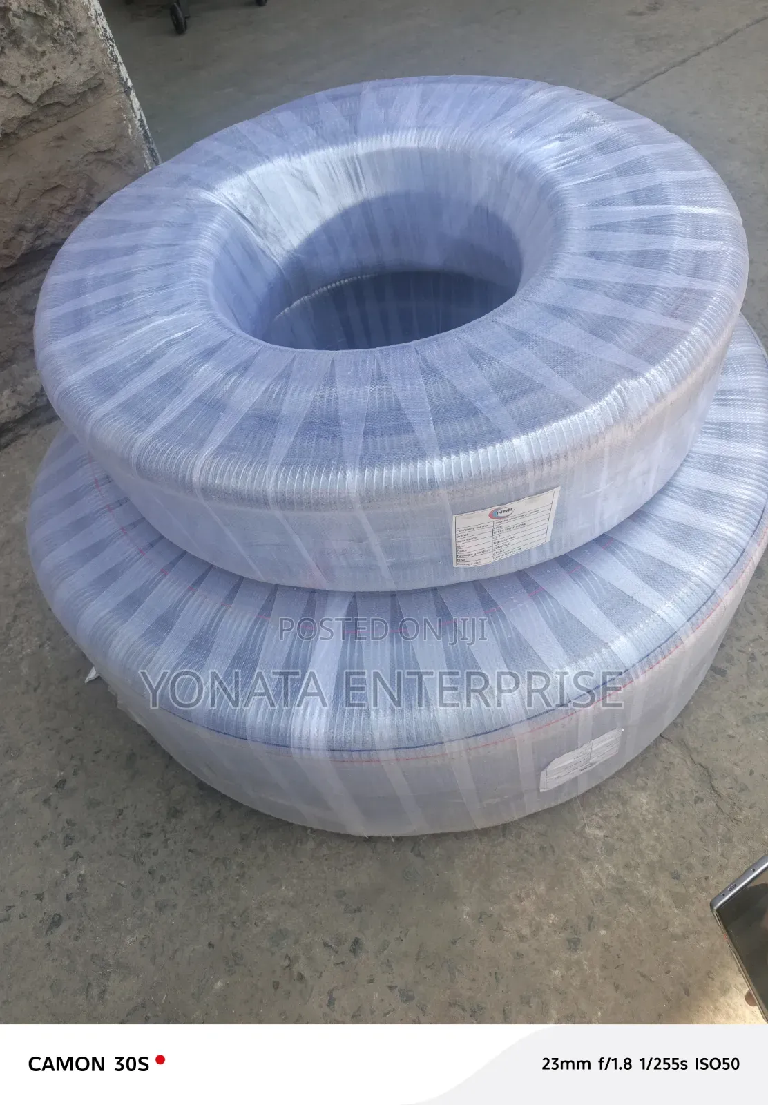 Steel Wire Hose 3" Clear