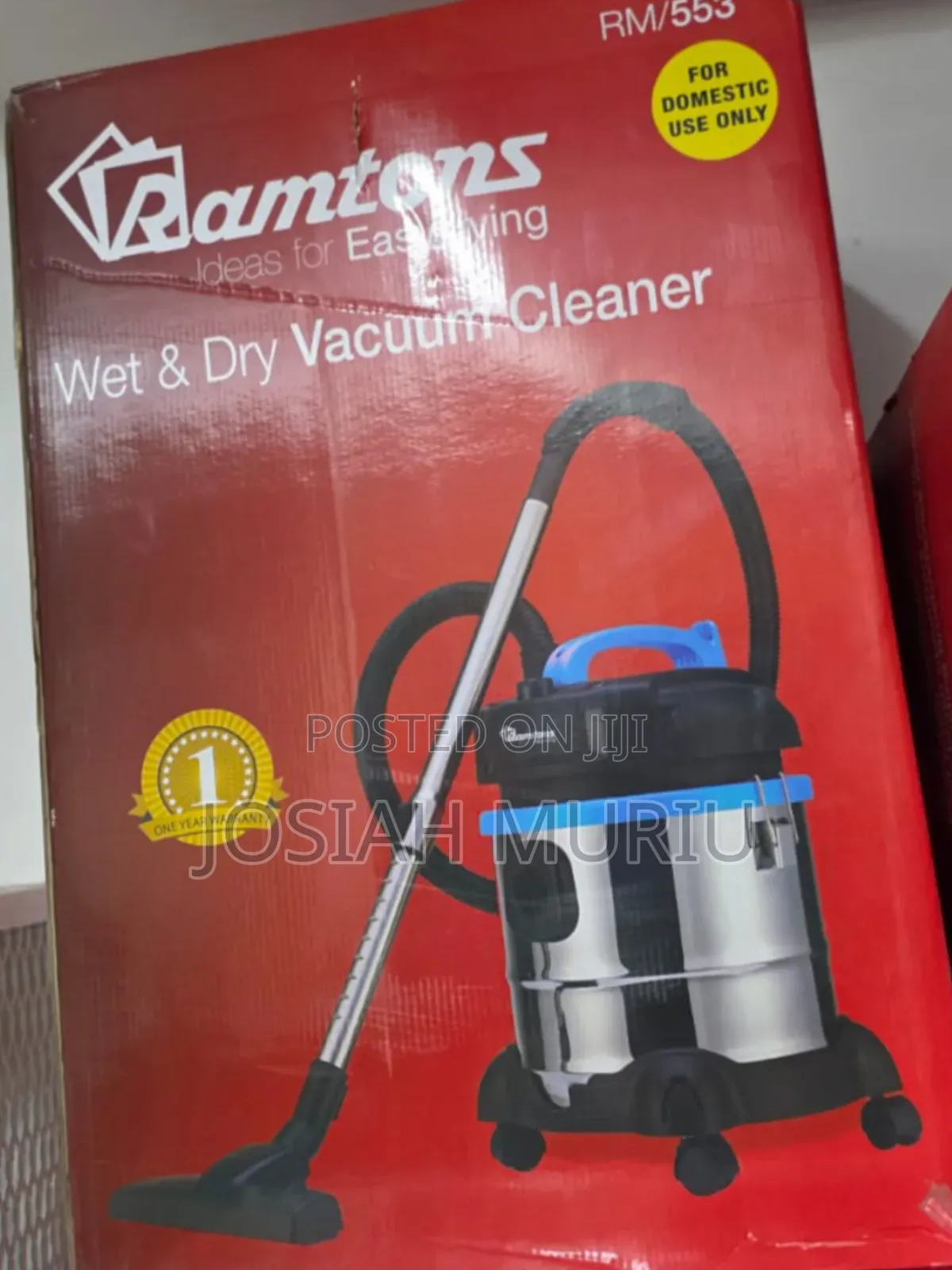 21 Litres Vacuum Cleaner Wet and Dry