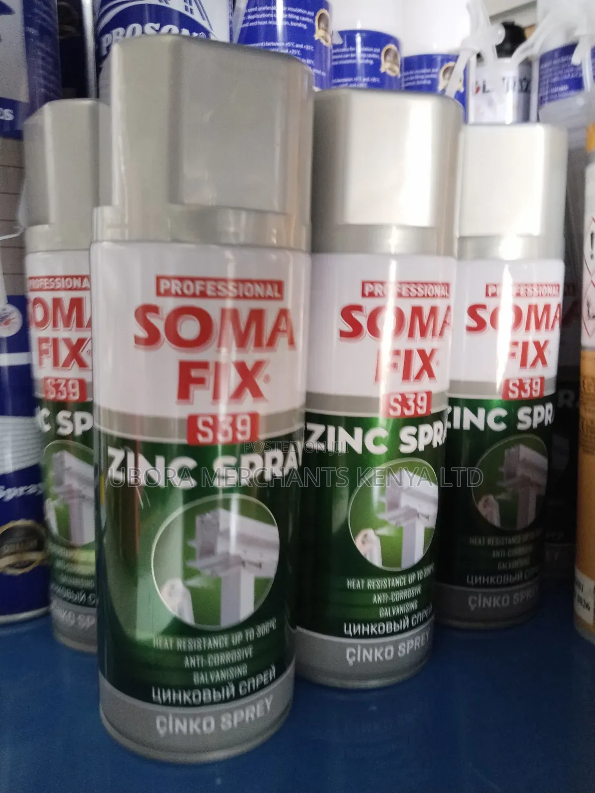Anti-Corrosion Zinc Spray