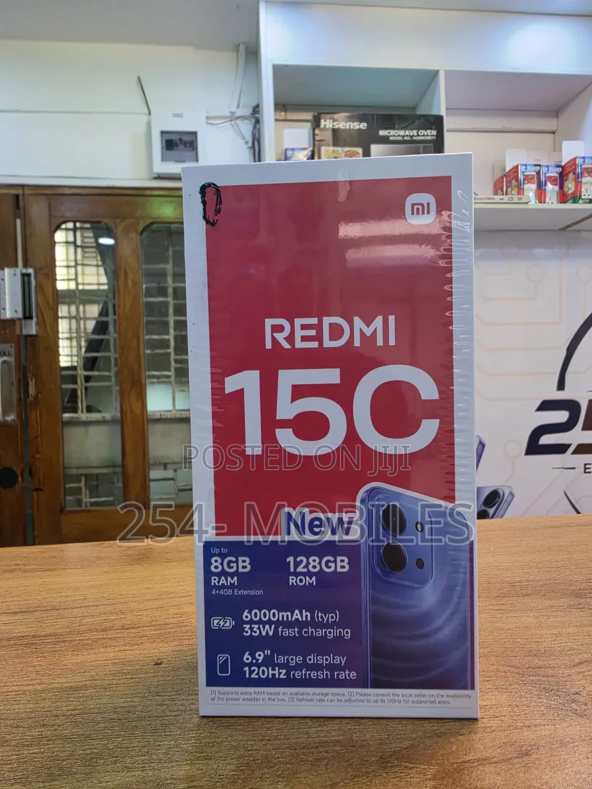 New Xiaomi Redmi 15C 4G 128 GB Black