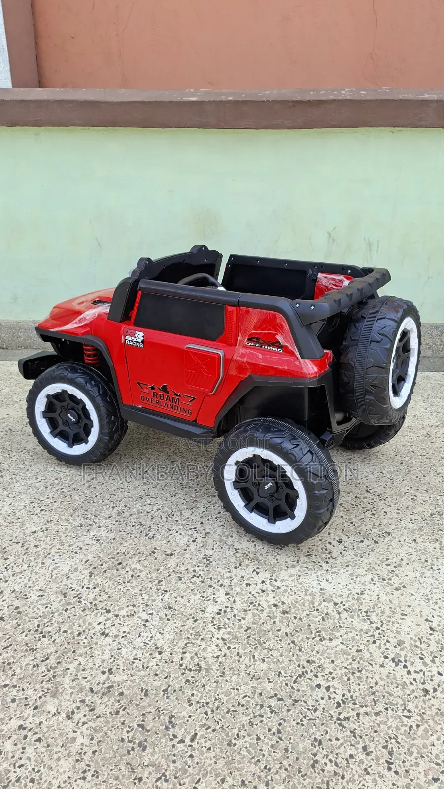 Kids Electric Ride-on Jeep Car 12V Rechargeable Off-Road Toy