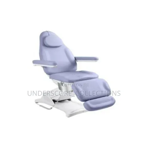 Electric Treatment Bed Features PU Leather Upholstery