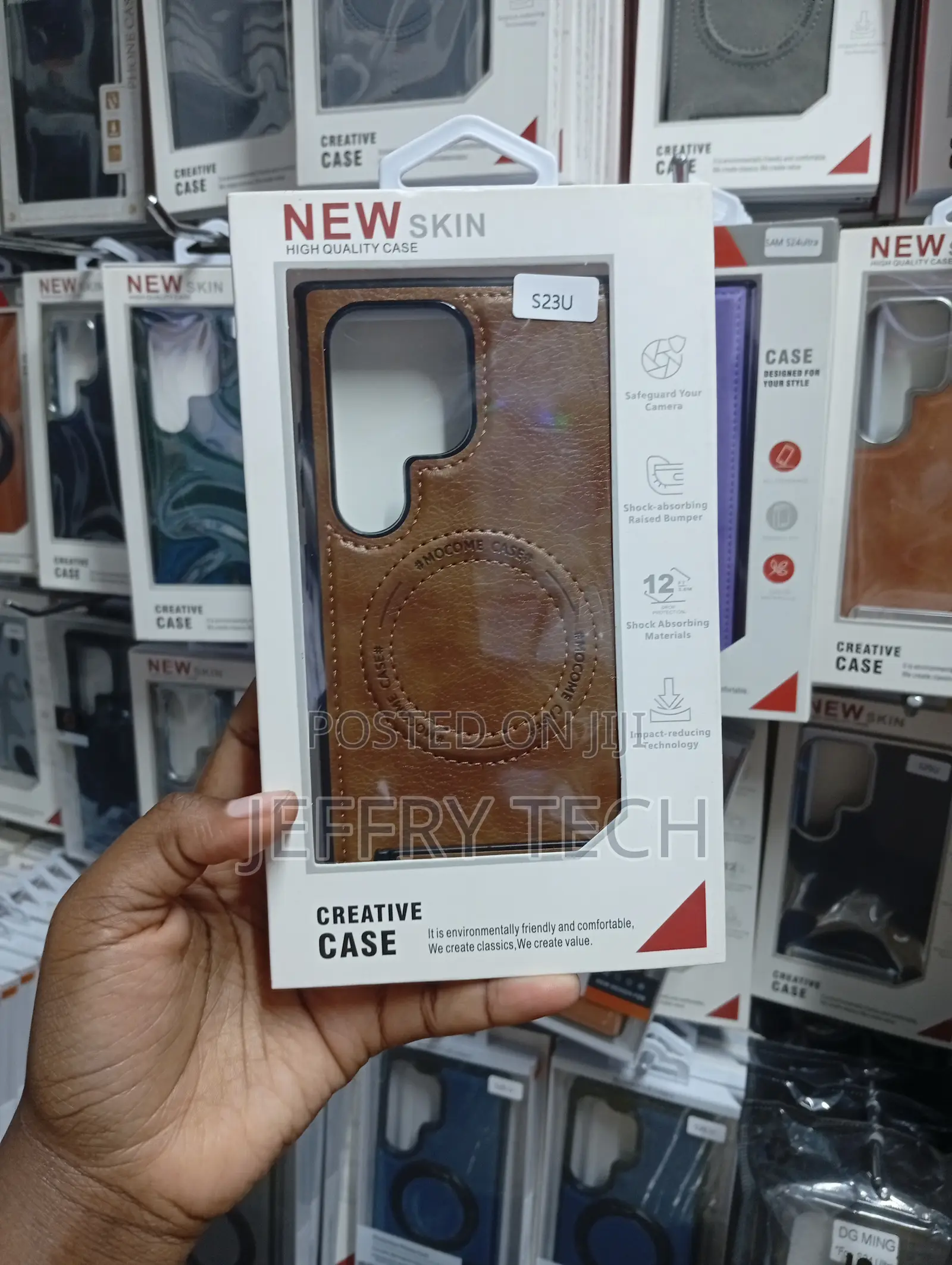 Samsung Galaxy S23 Ultra Built-in MagSafe Compatibility Case