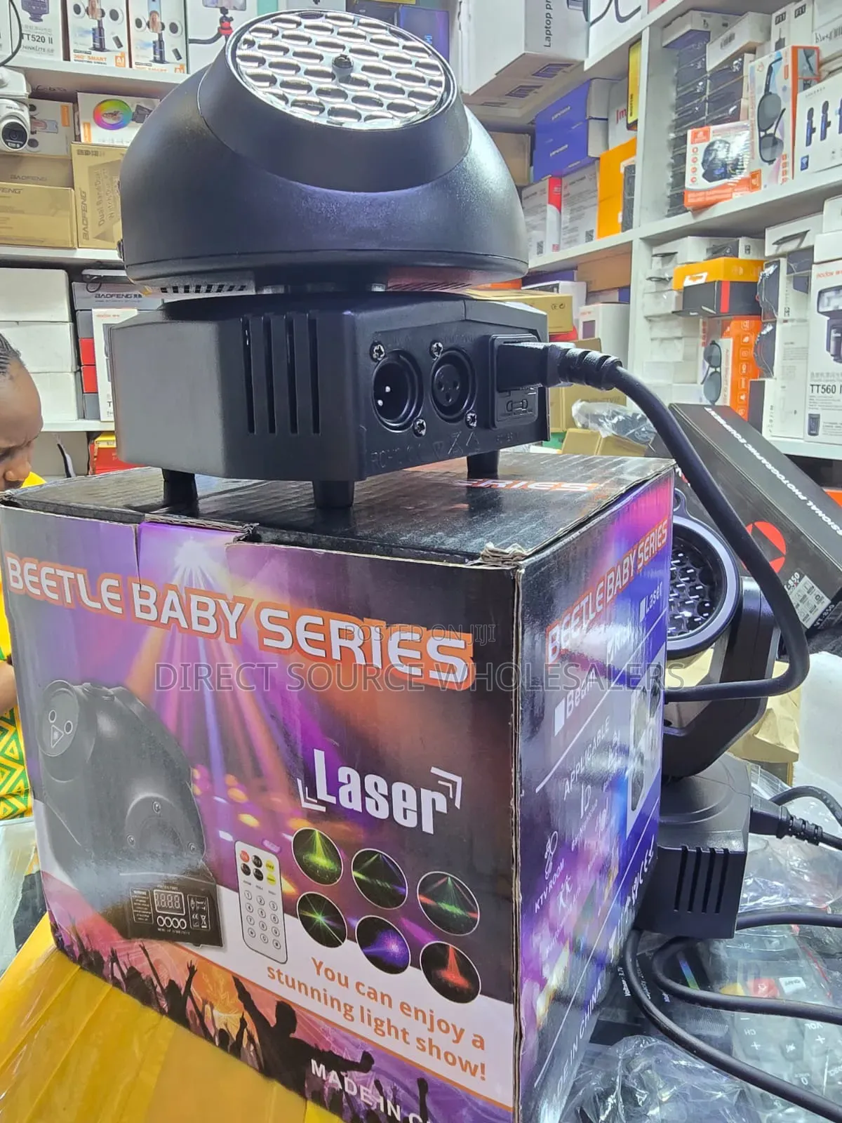 Beetle Baby LED Stage Light for Church, Weddings DJs