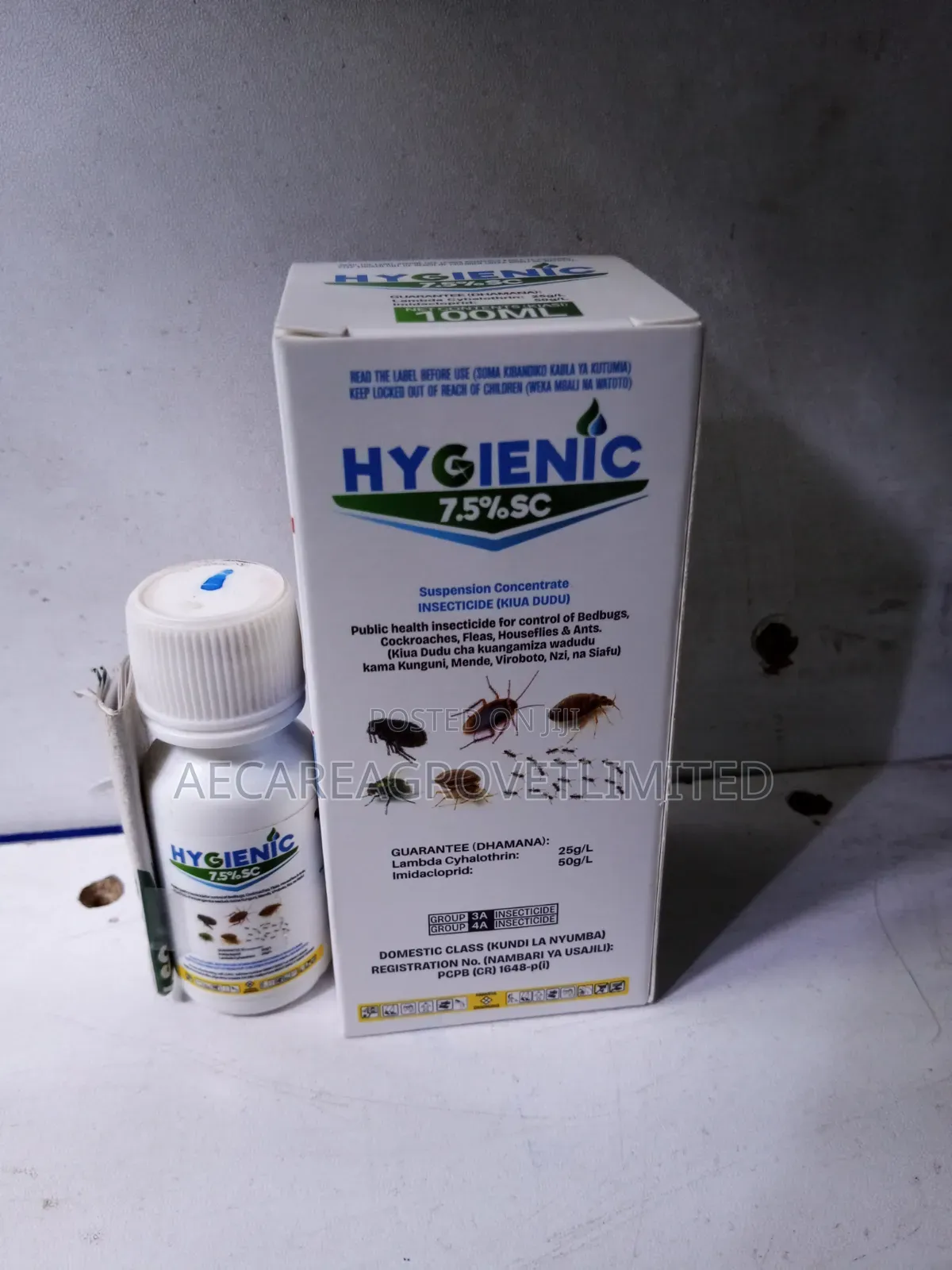 Hygienic 7.5% Insecticide 20ml , 100ml