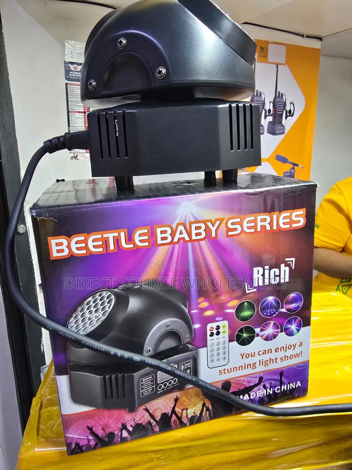 Compact Beetle Baby Beam Light for Clubs Live Shows