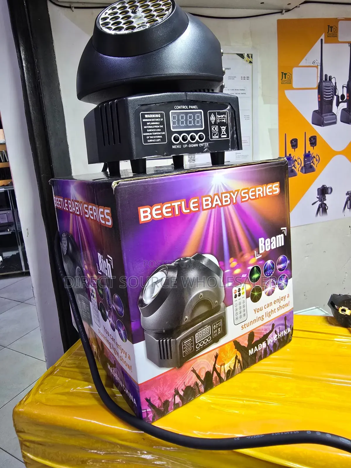 Compact Beetle Baby Beam Light for Clubs Live Shows