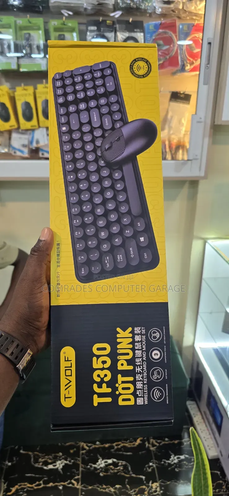 Wireless Keyboard and Mouse Set (Tf350)