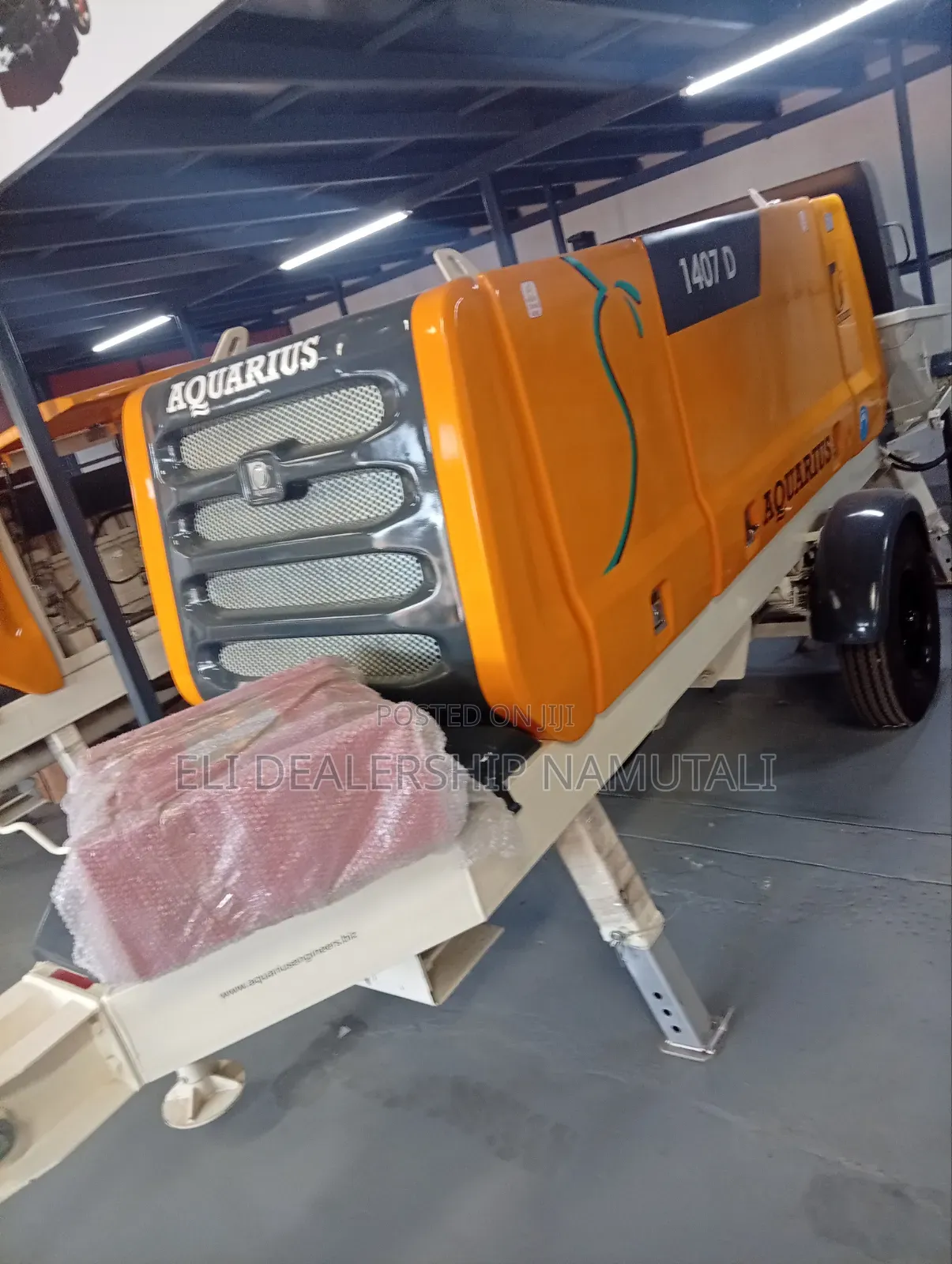 Heavy-Duty Aquarius 1407D Concrete Pump/Efficient Concrete Placement