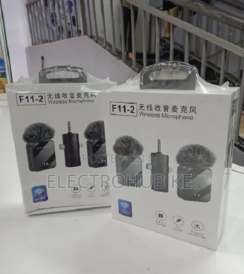F11-2 Type-C Wireless Mic With Dual Transmitters