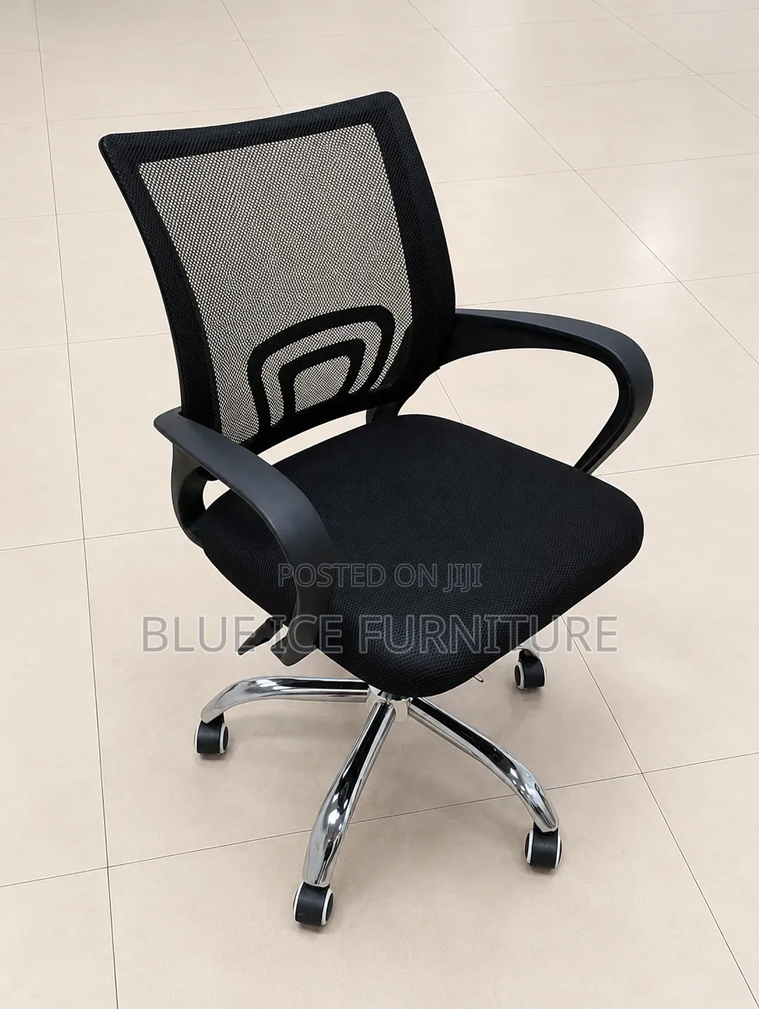 Modern Low Back Mesh Adjustable Office Chair Without a Headrest