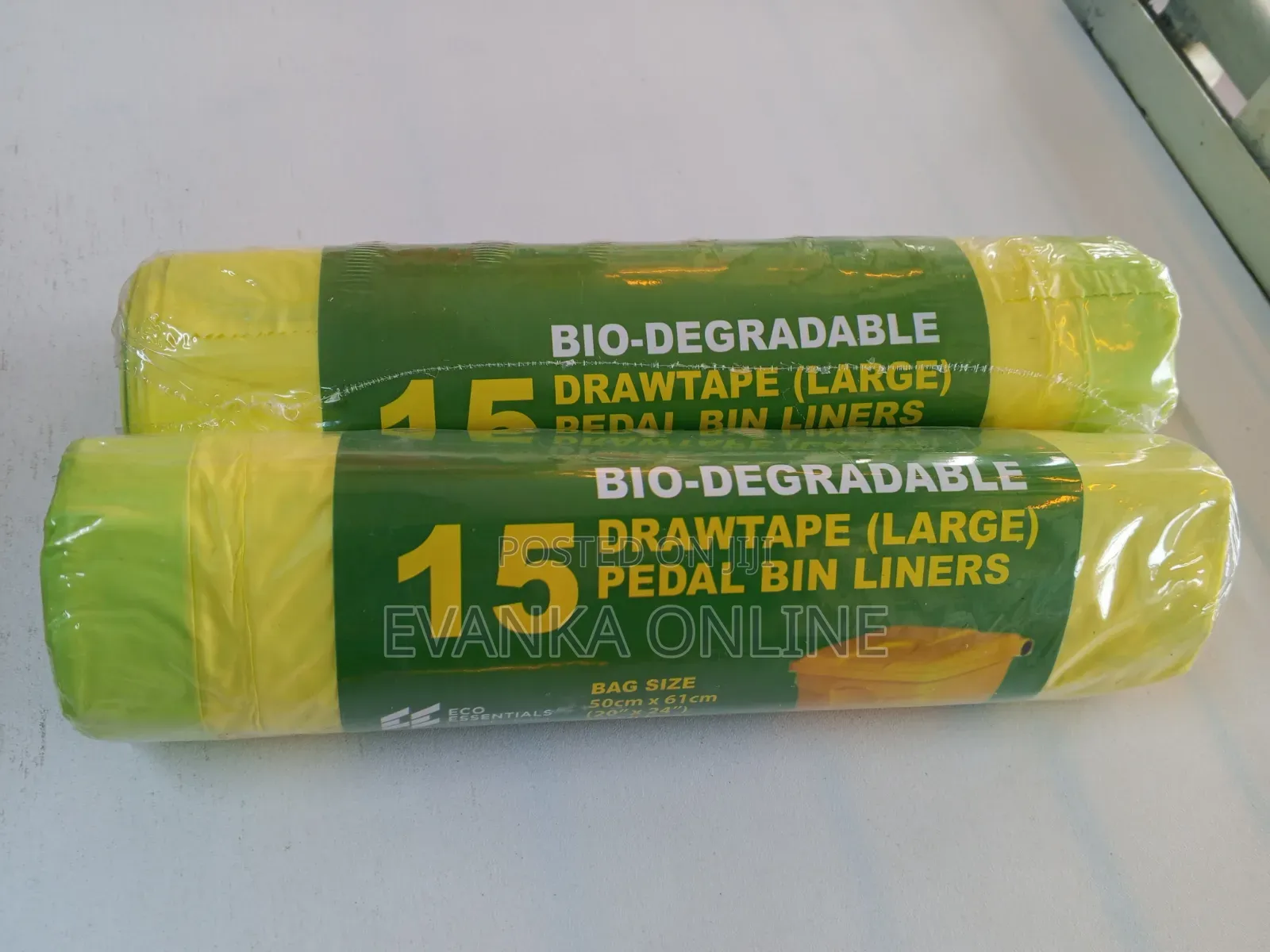 Biodegradable Pedal Bin Liners - 50x61cm (30-50l)