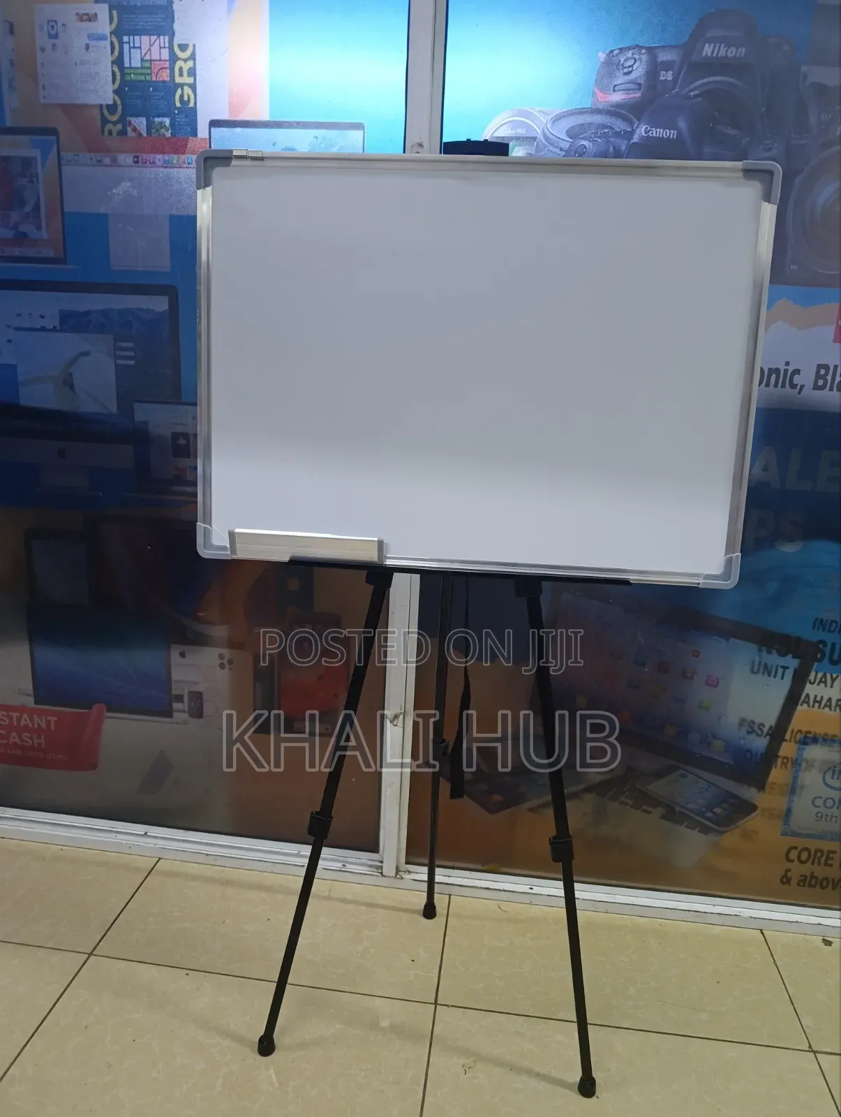 White Board 70x50cm Whiteboard for Office School With Stand