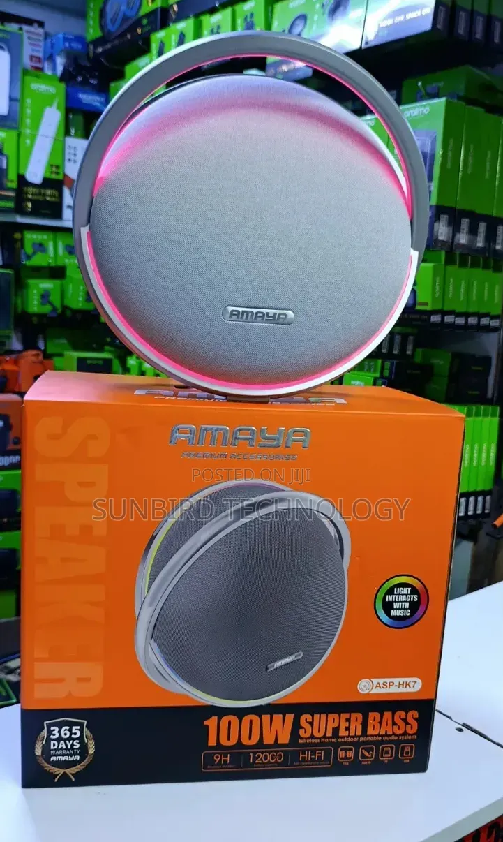 Amaya 100w Super Bass Wireless Speaker Asp-Hk7