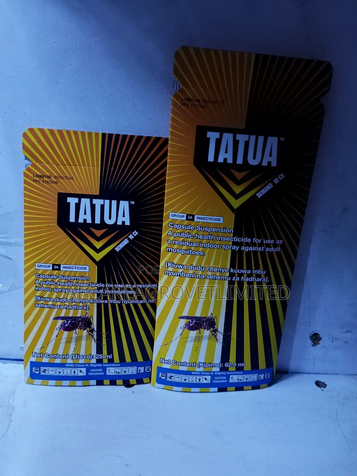 Tatua Demand 10cs Insecticide Mosquito 25ml and 62.5ml