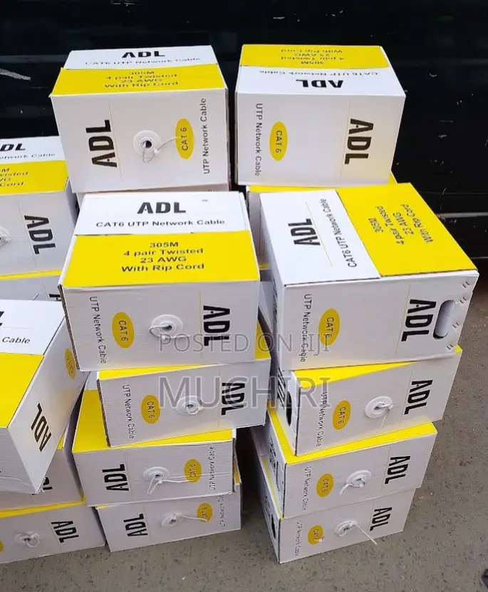 ADL Cat 6 Indoor Lan Cable 305m (Unshielded Foiled Twisted Pair)